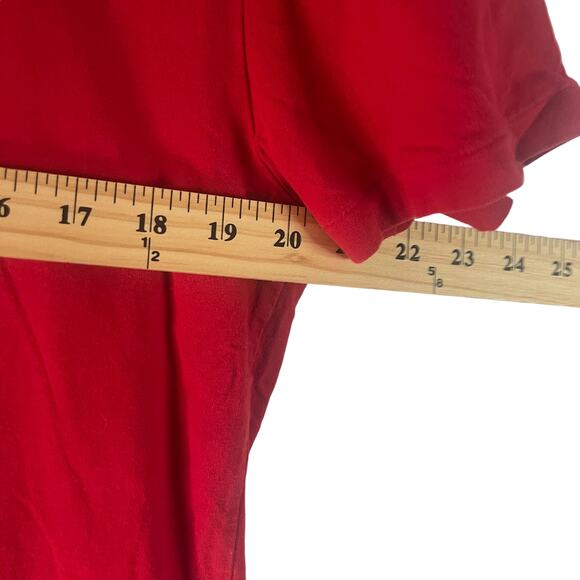 Polo Ralph Lauren Men's Size Medium Classic Fit Red Short Sleeve Logo T Shirt - Picture 8 of 9